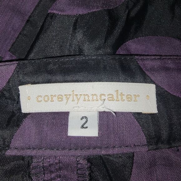 Corey Lynn Calter Anthropologie polka-dot skirt size 2 - Picture 5 of 6